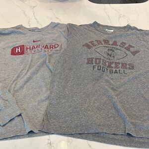 Gray Men's College Shirts